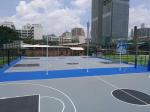 Non Pollution Polyurethaning Outdoor Sports Surfaces High Elasticity