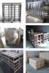 316 / 304 Stainless Steel Access Full Height Turnstile For Prison , Bank ,