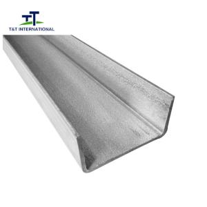 Quality Corrosion Resistant U Channel Profile , U Channel Steel En 1433 C250 Brackets wholesale