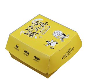 Quality Eco Friendly Burger Box Recycled Materials wholesale