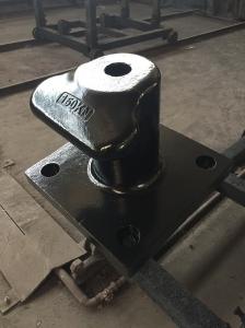 Quality Marine Port Cast Steel Mooring Components SWL 150 KN Mooring Bollard wholesale