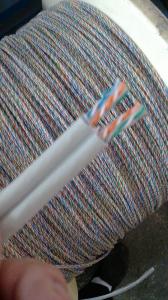 Quality Dual cable Cat6 UTP/FTP 0.56 BC LSZH/PVC wholesale