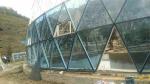 Luxury Fiberglass Large Dome Tent / Geodesic Dome Tents For Permanent Hotel