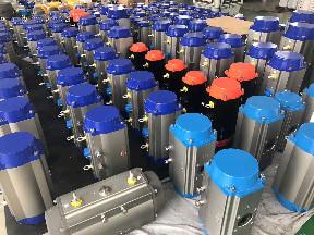 Quality AP6 AT 125 dark blue colour caps pneumatic actuator aluminum wholesale