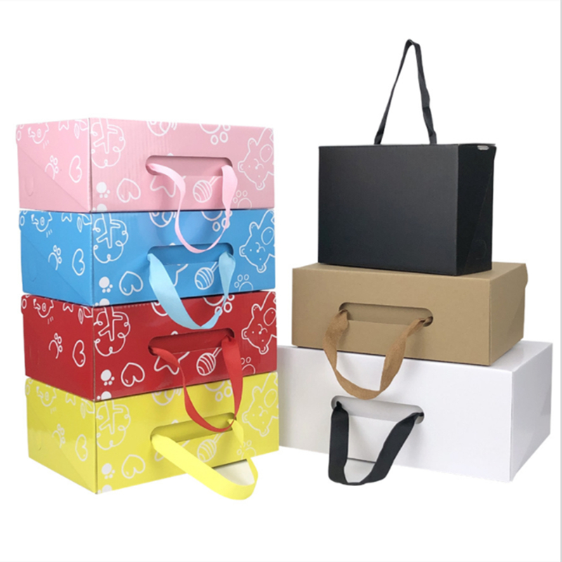 Shoes Corrugated Shipping White Mailer Boxes Bulk Packaging Matte Lamination Custom Designed
