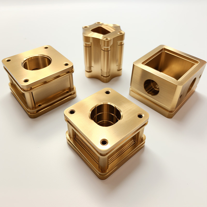 CNC Lathe Machining Service Milled CNC Brass Parts High Precise CNC Milling Part