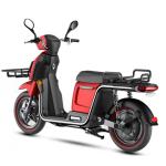 Wheelbase 1315mm Electric Mobility Scooter Red Color Net Weight 85kg With Front