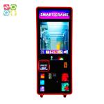Old School Smart Doll Crane Machine Full Metal Cabinet Black Claw Crane Machine