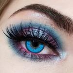 Big Eye Green Soft Colored Contacts Lens For Cosmetic Make Up