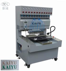Glue PVC Dispensing Machine For Metal Keychain Making OEM