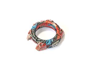 Quality Colorful Rainbow Watch Custom Made Carbon Fiber Parts OEM Service wholesale