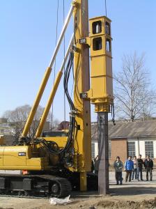 Quality C7 STH Engine Hydraulic Piling Rig TH60 Drilling Diameter 300MM wholesale