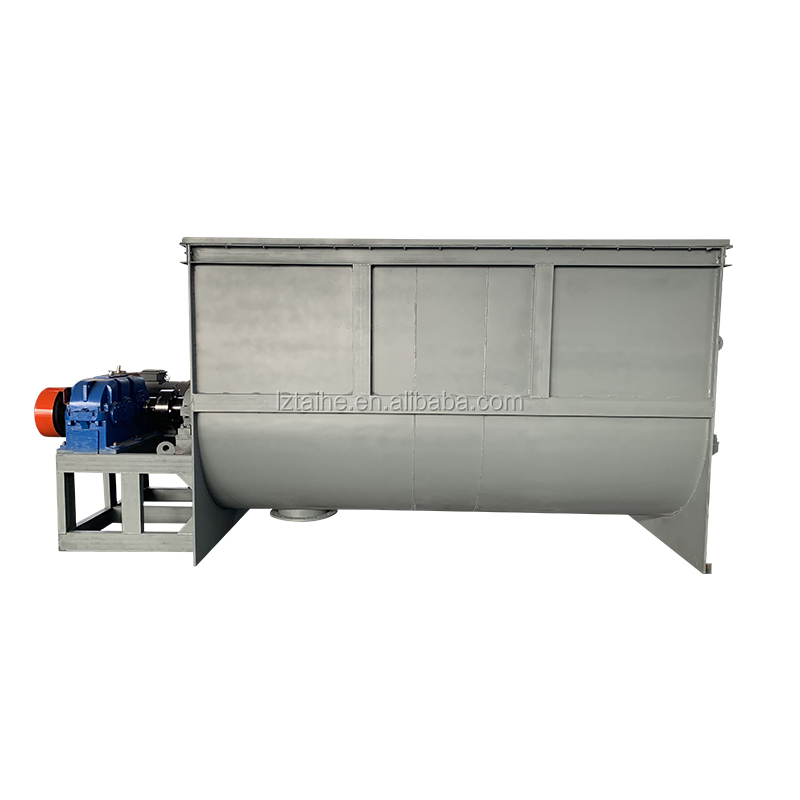 Horizontal Feed Mixer 1000L Double Helical Ribbon for Food Powder and Animal Feed