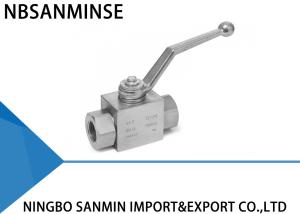 Quality High Pressure Stainless Steel Hydraulic Ball Valve 2 way 1/8&quot; - 2&quot; KBH MKH Series Industry for water oil gas wholesale