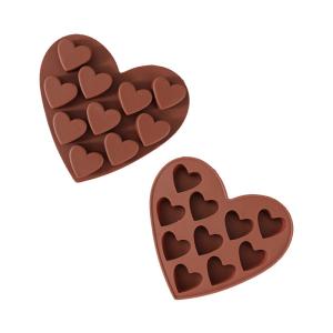 Quality OEM Love Shape Food Grade Silicone Biscuit Mold wholesale