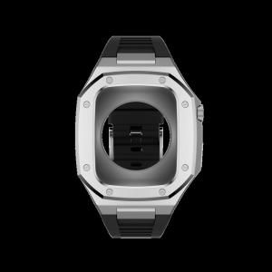 Quality Silicone Strap Stainless Steel Apple Watch Case Luxury Scratch Proof wholesale