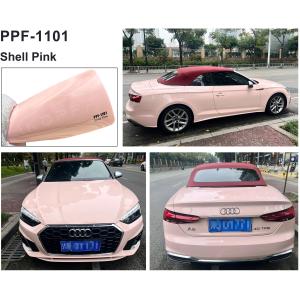 Quality Shell Pink Anti Stain Color PPF Film 1.52X16m Self-Healing Color Shift PPF wholesale
