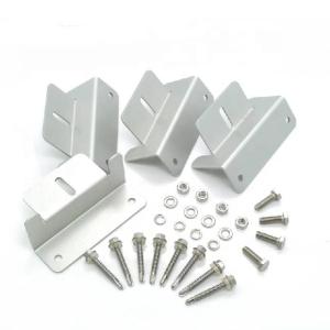 Quality Anodised Aluminium Alloy Extrusion Profiles Clamp For Solar Mounting System wholesale