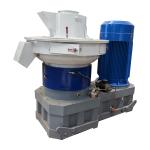 132kw Wood Pellet Machine with Ring Die 1500 - 2000 Kg/h Output
