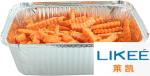 High Strength Aluminum Foil Food Box / Food Container Aluminium