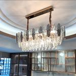 Living Room Girl Bedroom Decoration Rectangle Luxury traditional chandeliers(WH