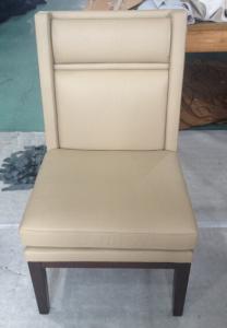 Quality wooden frame fabric/PU dining chair DC-0005 wholesale