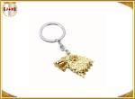 Colourful Zinc Alloy Material Metal Key Ring Holder Electroplate Hunging Dia