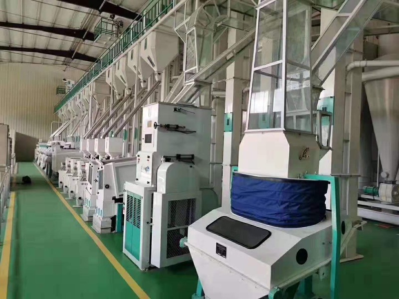 2TPH Automatic Complete Set Rice Mill Plant Project