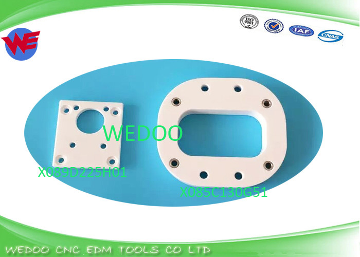 DEL9000 Mitsubishi Ceramic Isolator Plate EDM Machine X089D225H01 67*60*7T M313