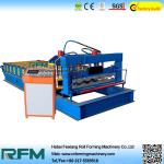 Galvanized Roofing Panel Roll Forming Machine Heavy Duty 7200*1350*1250mm Size