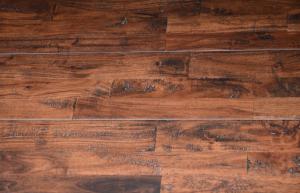 Quality rustic hand scraped acacia wood flooring wholesale