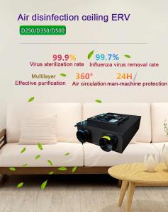 Quality Energy Recovery ERV HRV 100m2 Fresh Air Ventilator For Home wholesale