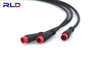 Quality Share Electric Bike Small Waterproof Wire Connectors , Socket Wire M8 Waterproof Connector Cable wholesale