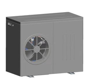 Quality 9.5 kW Domestic Air Source Heat Pump; with circulation pump inside wholesale