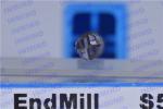 AlTiN NANO Coating HRC55 Roughing End Mills 4 Flute 6mm / 8mm Diameter