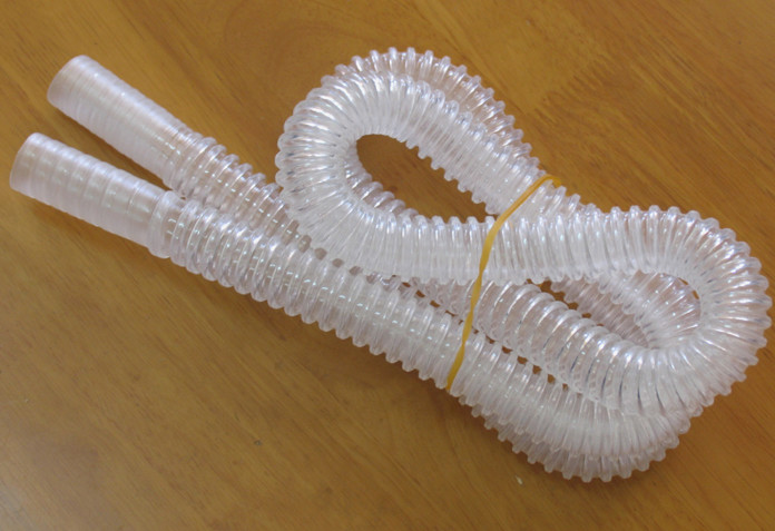 Nontoxic transparent breathing tube , flexible retractable medical breathing tube, GH2004, Eco-friendly