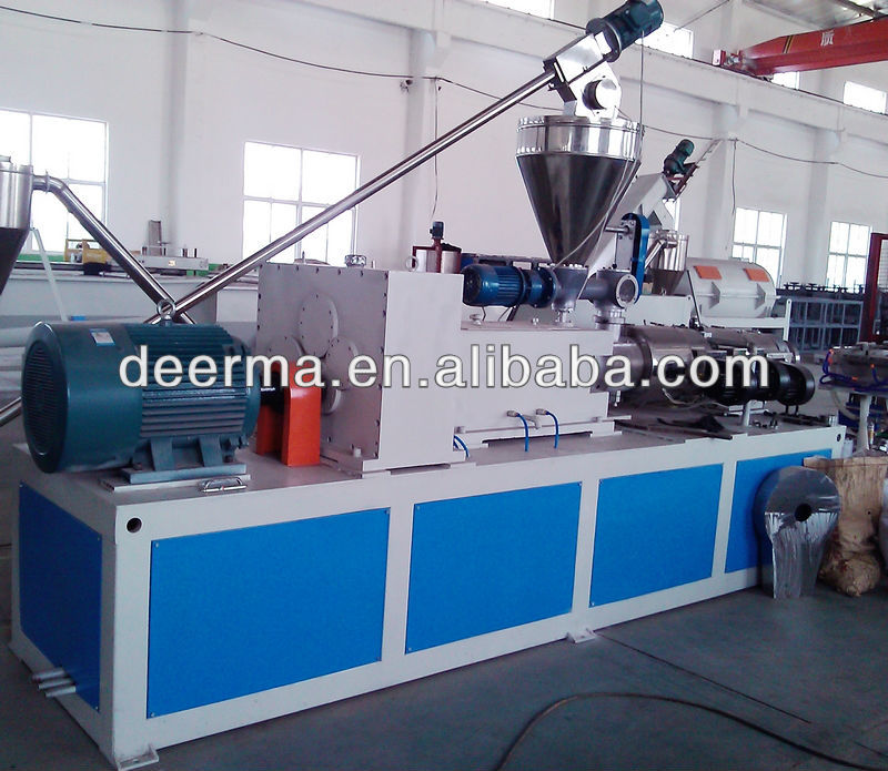 260kw Wood Plastic Extrusion Line 200kg/H - 500kg/H WPC Decking Production Line