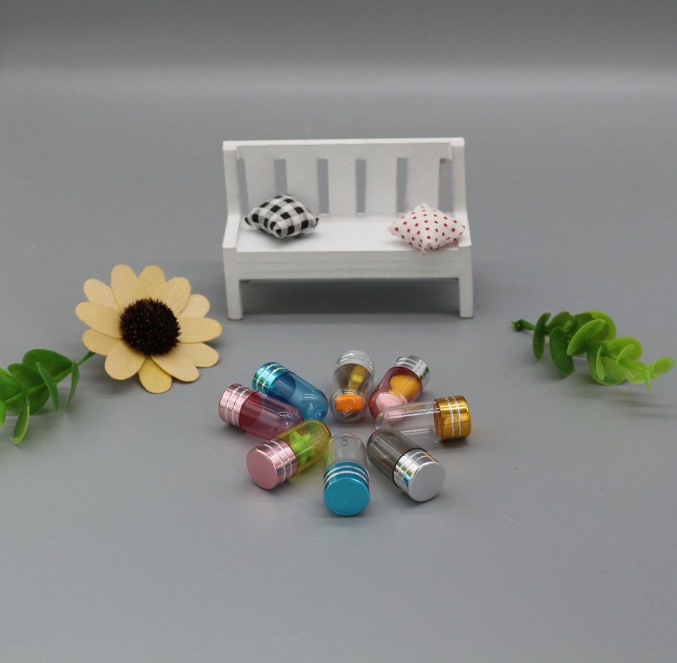 Rhino Empty Plastic Pill Capsules