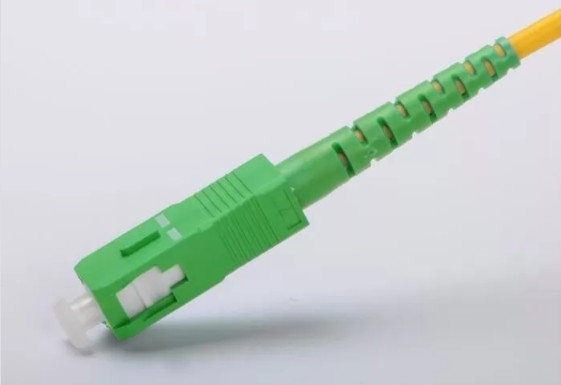 Simplex 2.0mm LSZH Fiber Optic Patch Cord SC / APC Connector to SC / APC SM
