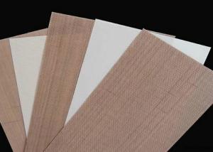 Quality White PTFE Coated Fiberglass Fabric , PTFE Coated Fiberglass Cloth wholesale