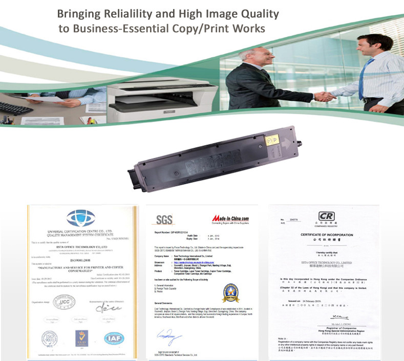 New Kyocera TASKalfa 2551ci TK8325K Black Kyocera Taskalfa Toner 18,000 Page