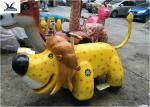 Cute Animatronic Motorized Animal Scooters Remote Control Coin Operated