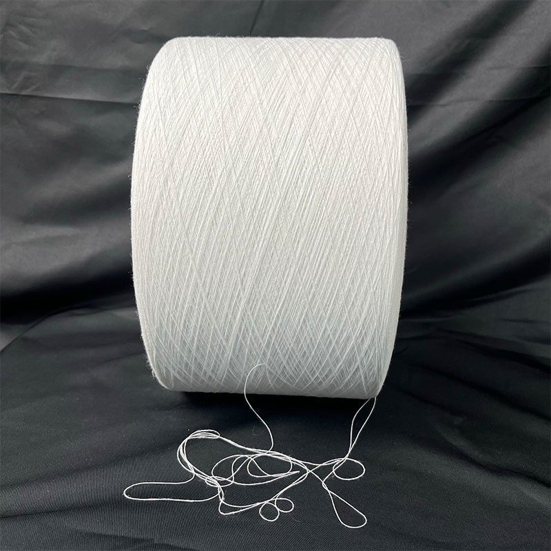 Ne18/1 20/1 24/1 60/40 50/50 Cotton Polyester Blended Yarn for Weaving Towel