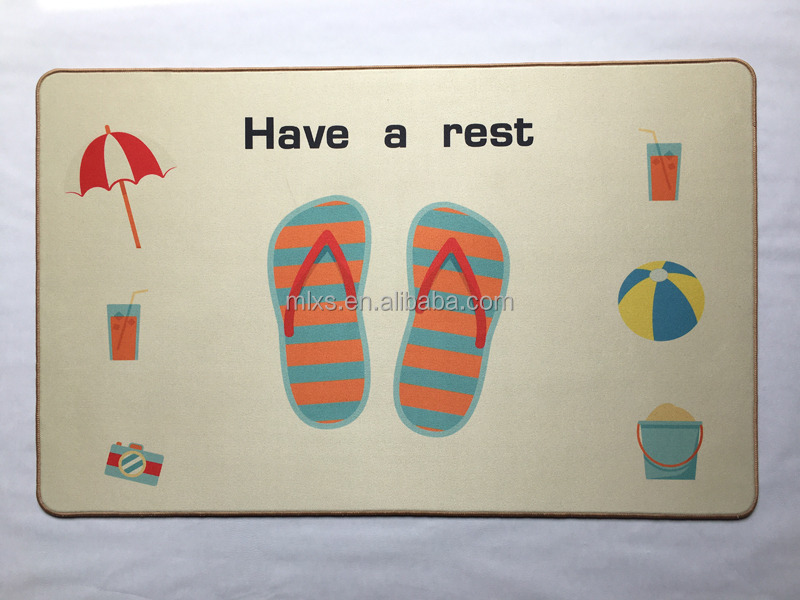 Minglu BFM-031 floor mat Office Floor Mat New fashion High quality Suede Fabric floor mat