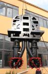 Underwater Hydraulic Double Head Dredge,Underwater dredging,Bridge dredging