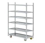 Quality Greenhouse Electro Galvanized Dutch Flower Trolley wholesale