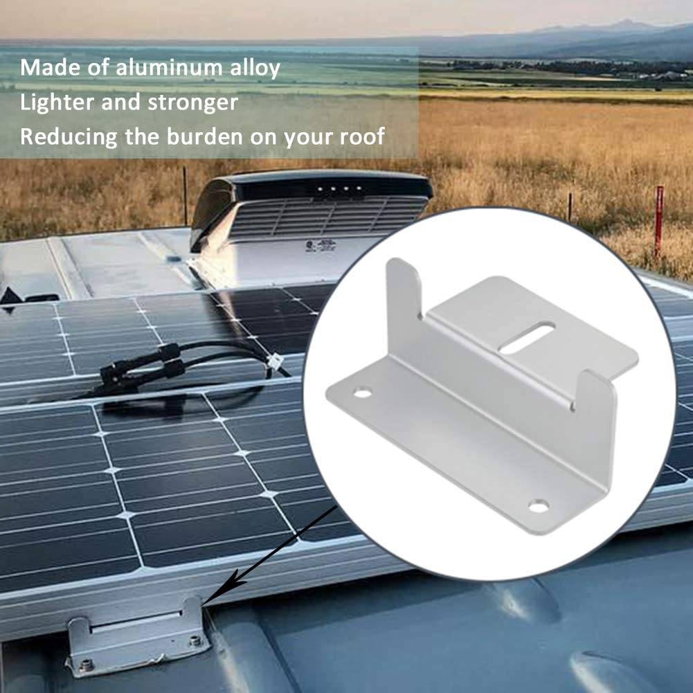 Solar Panels Supporting Mount Heavy Duty Z Bracket for RV Flat Roof Boat Solar Panels