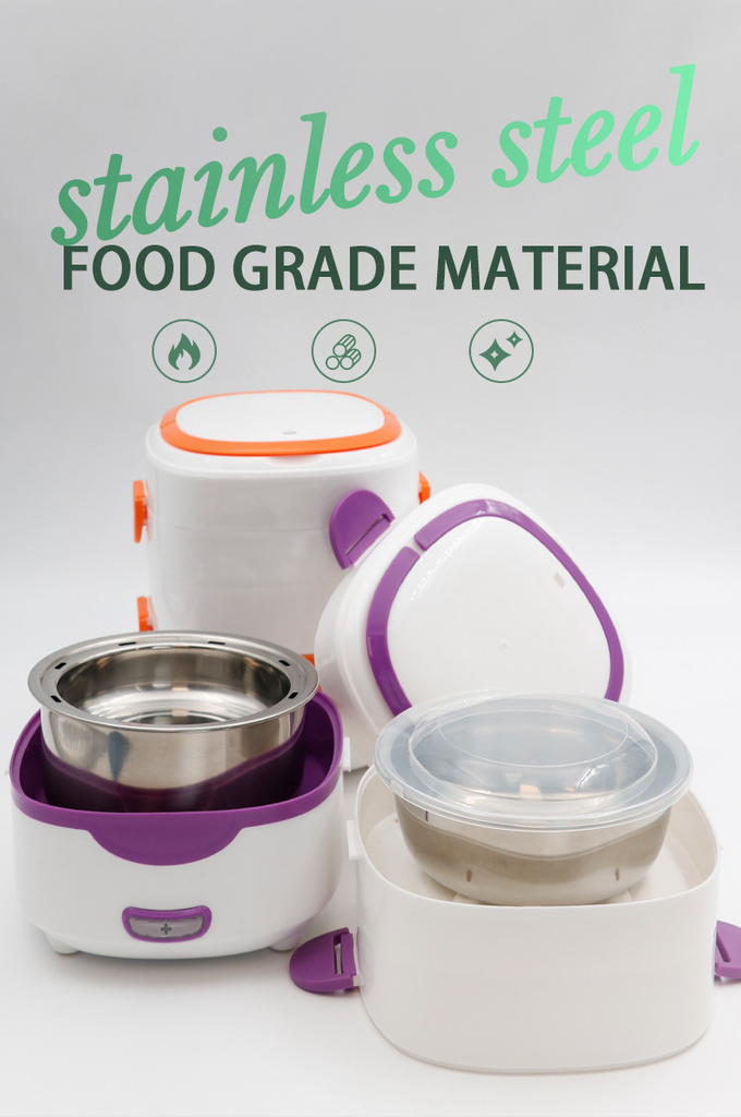 CE Electric Cooker Box 1.5L Double Tier 350W Multifunctional Lunch Box