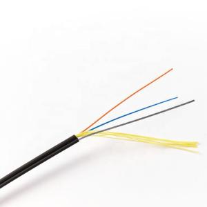 Quality 24pcs Tight Buffered Fiber , 0.5mm FRP GJFJH Indoor Fiber Cable wholesale