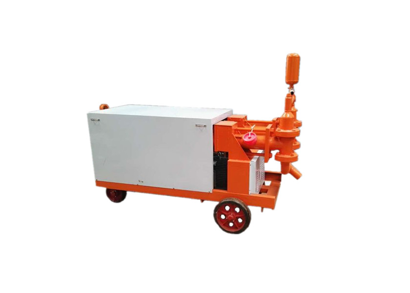 Orange SGS Cement Mortar Pumping Machine 0-10 Mpa Pressure